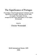 The significance of portages