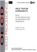 Field tracer experiments