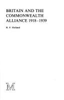 Britain and the Commonwealth alliance, 1918-1939