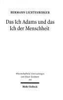 Das Ich Adams und das Ich der Menschheit: Studien zum Menschenbild in R omer 7