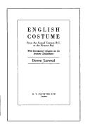 English Costume from the Second Century B.C. to 1972