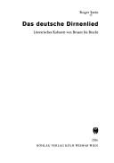 Das deutsche Dirnenlied