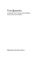 Le poète et le flot mouvant des multitudes