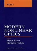 Modern nonlinear optics
