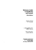 Reference guide to handbooks and annuals