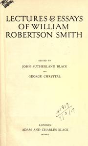 Lectures & essays