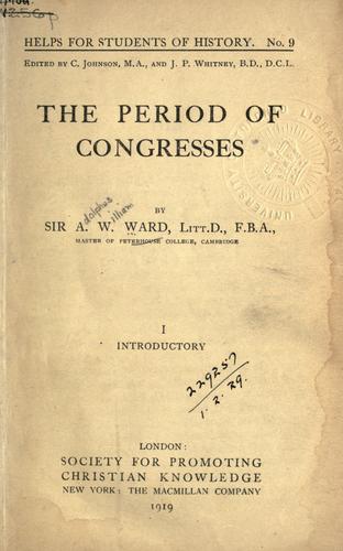The period of congresses