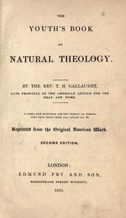 The youth's book on natural theology