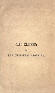 Carl Krinken, or, The Christmas stocking