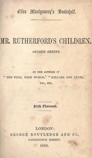 Mr. Rutherford's children