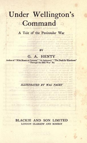 Under Wellington's Command