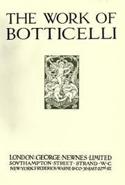 The work of Botticelli