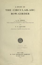 Study of the circular-arc bow-girder