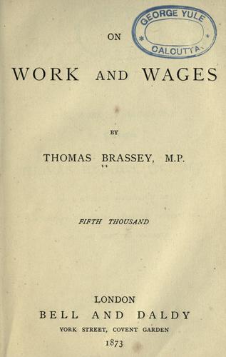 On work and wages