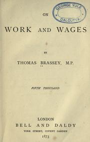 On work and wages