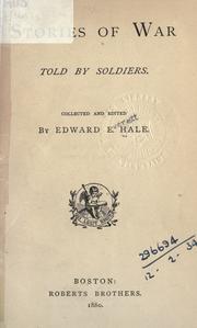 Stories of war told by soldiers