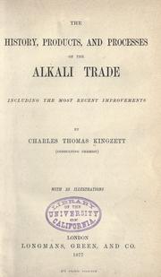 The history, products, and processes of the alkali trade