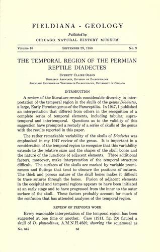 The temporal region of the Permian reptile Diadectes