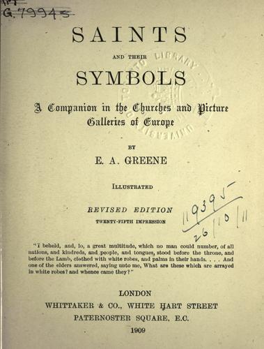 Saints and their Symbols