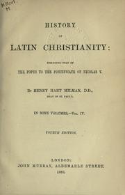History of Latin Christianity
