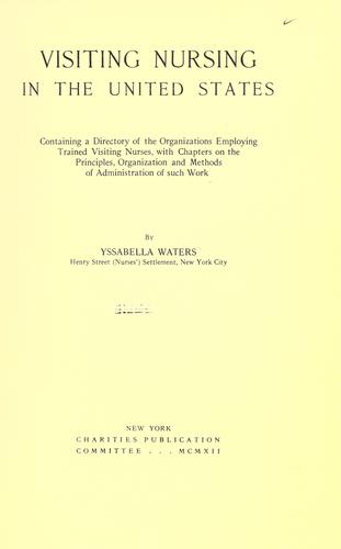 Visiting nursing in the United States