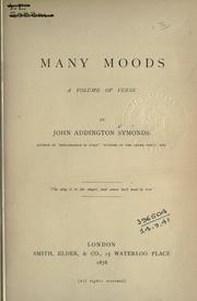 Many moods
