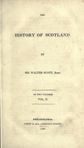 The history of Scotland