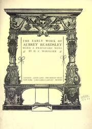 Early work of Aubrey Beardsley, The