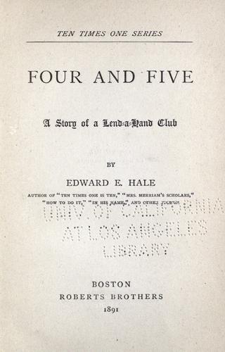 Four and five