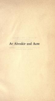 At Aboukir and Acre