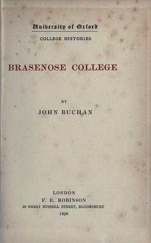 Brasenose college