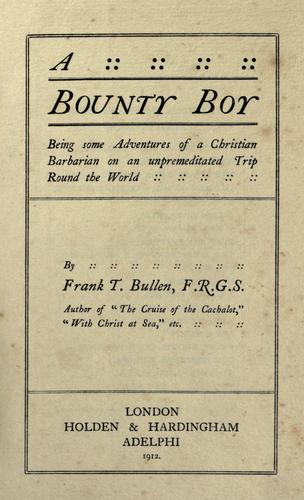 A Bounty boy