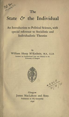 The state & the individual