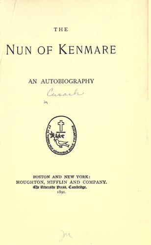 The nun of Kenmare