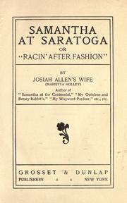 Samantha at Saratoga, or, "Racin' after fashion"