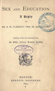 Sex and education