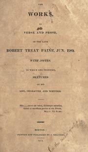The works in verse and prose