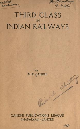 Third class in Indian railways