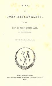 Life of John Heckewelder