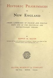 Historic pilgrimages in New England