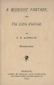 A midnight fantasy, and, The little violinist