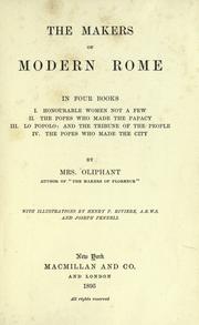 The makers of modern Rome