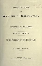 Observations of double stars [1892-1919]