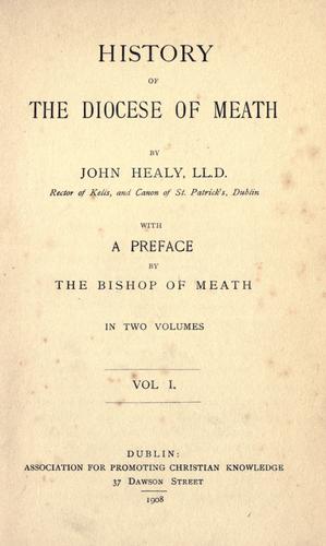 History of the diocese of Meath
