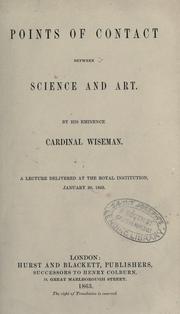 Points of contact between science and art