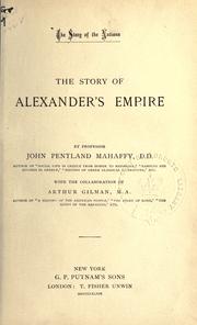 The story of Alexander's empire
