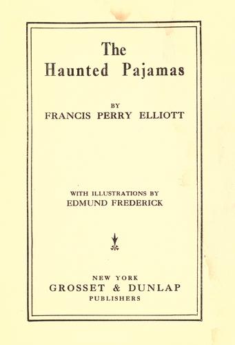 The haunted pajamas