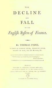 The decline and fall of the English system of finance