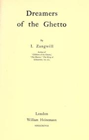 Dreamers of the ghetto
