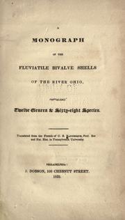 A monograph of the fluviatile bivalve shells of the river Ohio
